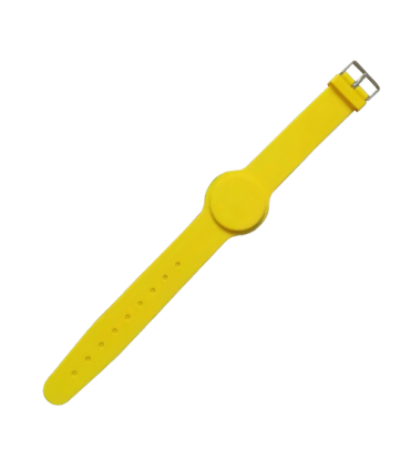 Bratara de proximitate MIFARE (13.56MHz), silicon galben CSW-MF13-Y