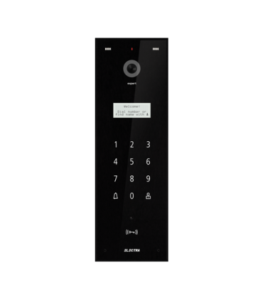 Panou exterior video EXPERT pentru BLOCURI - 255 de Familii, G3 - ELECTRA VPE.0BS03.ELBTL