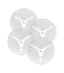 Pachet 4 bucati LHG XL HP5, antena 27dBi 5GHz, 802.11a/n, 1 x LAN, PoE - MikroTik RBLHG-5HPnD-XL(4buc)