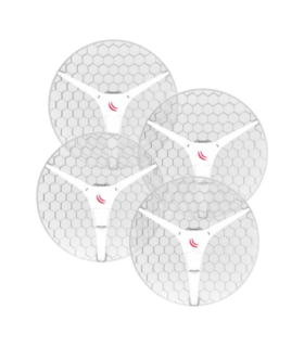 Pachet 4 bucati LHG XL HP5, antena 27dBi 5GHz, 802.11a/n, 1 x LAN, PoE - MikroTik RBLHG-5HPnD-XL(4buc)