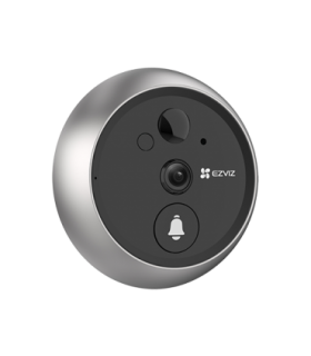 Vizor electronic 2K, IR 5m, Ecran tactil 4.3'', audio bidirectional, Wi-Fi - EZVIZ CS-DP2-2K(TS)