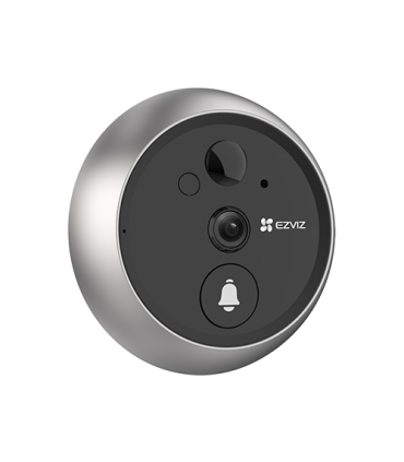 Vizor electronic 2K, IR 5m, Ecran tactil 4.3'', audio bidirectional, Wi-Fi - EZVIZ CS-DP2-2K(TS)