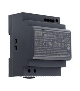 Sursa de alimentare in comutatie, 24V / 3.83A, sina DIN - MEAN WELL HDR-100-24