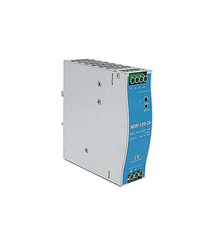 Sursa de alimentare in comutatie, 24V / 5A, sina DIN - MEAN WELL NDR-120-24