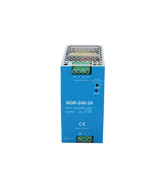 Sursa de alimentare in comutatie, 24V / 10A, sina DIN - MEAN WELL NDR-240-24