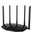 Router Wi-Fi 6, DualBand 2.4Ghz/5GHz, 300+1201Mbps, 5x6dBi, 4 porturi Gigabit - TENDA TND-TX2-PRO