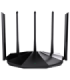 Router Wi-Fi 6, DualBand 2.4Ghz/5GHz, 300+1201Mbps, 5x6dBi, 4 porturi Gigabit - TENDA TND-TX2-PRO
