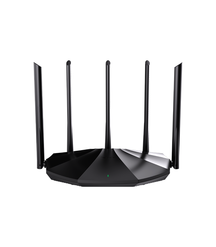 Router Wi-Fi 6, DualBand 2.4Ghz/5GHz, 300+1201Mbps, 5x6dBi, 4 porturi Gigabit - TENDA TND-TX2-PRO