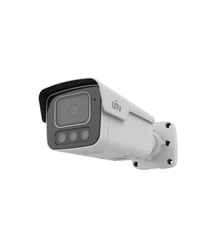 ColorHunter - Camera IP, 8MP, lentila 2.8mm, IR 40m, WL 40m, Audio, Alarma, PoE - UNV IPC2B18SS-ADF28KMC-I1