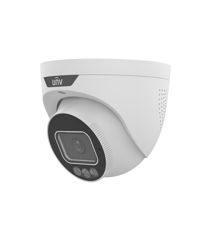 ColorHunter - Camera IP, 8MP, lentila 2.8mm, IR 30m, WL 30m,  Audio, Alarma, PoE - UNV IPC3638SS-ADF28KMC-I1