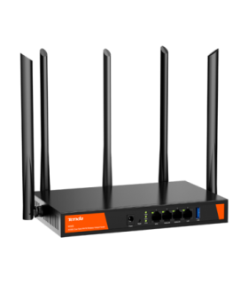 Router WiFi 6 Dual Band, 4 porturi Gigabit, AX3000, Management - TENDA TND-W30E