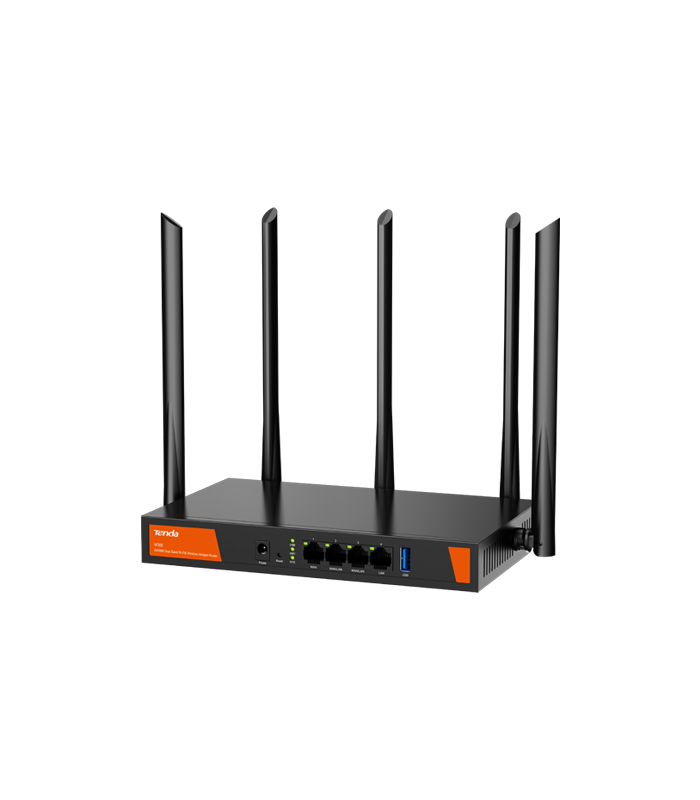 Router WiFi 6 Dual Band, 4 porturi Gigabit, AX3000, Management - TENDA TND-W30E