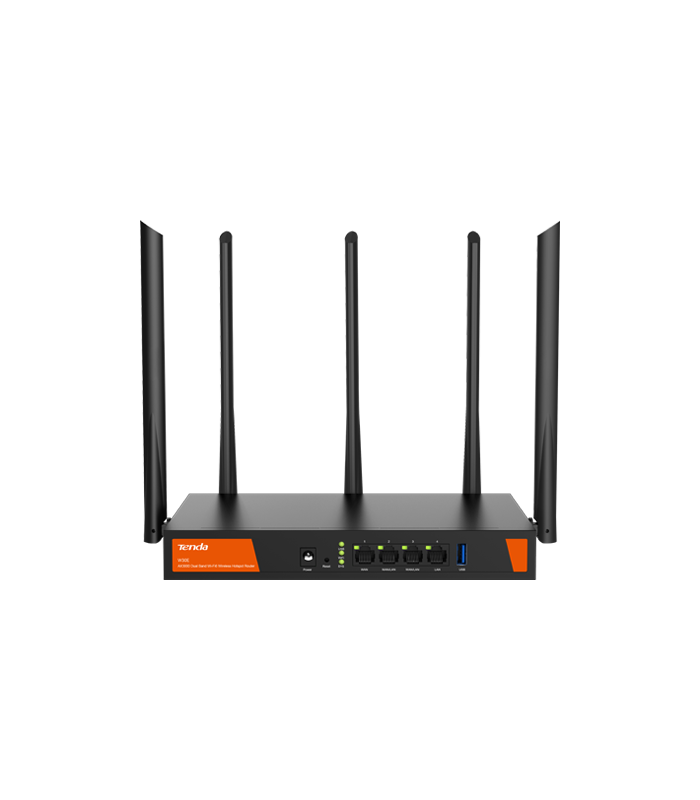 Router WiFi 6 Dual Band, 4 porturi Gigabit, AX3000, Management - TENDA TND-W30E