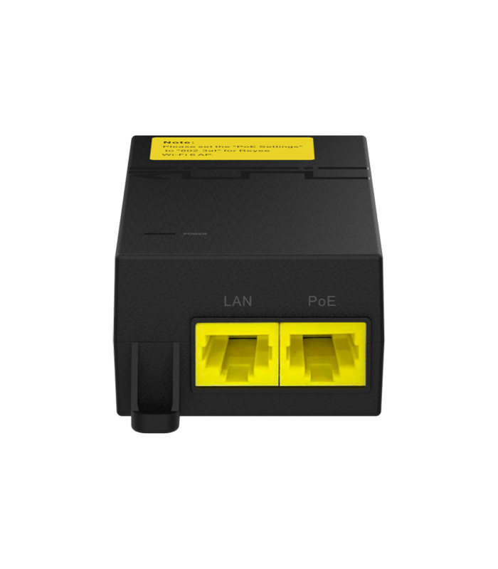 Injector 1 port PoE, 52V, 31.2W - Ruijie RG-POE-AT30