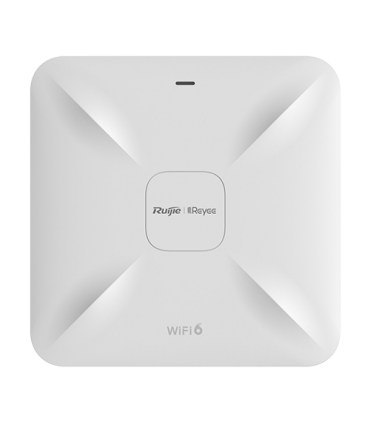 Access Point Wireless AX1800 Dual-Band, Wi-Fi 6, 2x RJ45 Gigabit, PoE IN, Cloud Management - Ruijie RG-RAP2260(G)