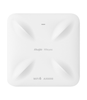 Access Point Wireless AX6000 Dual-Band, Wi-Fi 6, 2x RJ45 2.5G, PoE IN, Cloud Management - Ruijie RG-RAP2260(H)