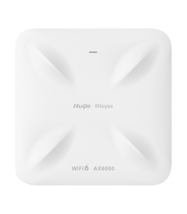 Access Point Wireless AX6000 Dual-Band, Wi-Fi 6, 2x RJ45 2.5G, PoE IN, Cloud Management - Ruijie RG-RAP2260(H)