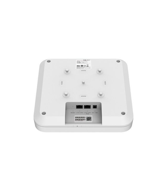 Access Point Wireless AX6000 Dual-Band, Wi-Fi 6, 2x RJ45 2.5G, PoE IN, Cloud Management - Ruijie RG-RAP2260(H)