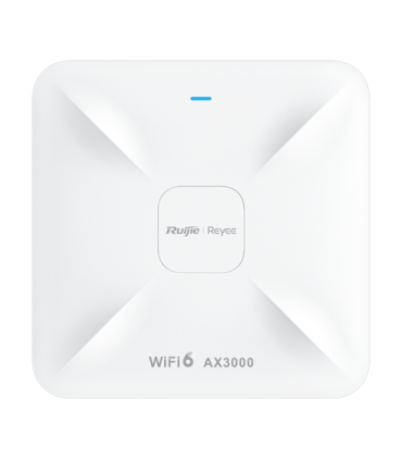 Access Point Wireless AX3000 Dual-Band, Wi-Fi 6, 1x RJ45 2.5G, 1x RJ45 1G, PoE IN, Cloud Management - Ruijie RG-RAP2260