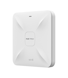 Access Point Wireless AX3200 Dual-Band, Wi-Fi 6, 1x RJ45 2.5G, 1x RJ45 1G, PoE IN, Cloud Management - Ruijie RG-RAP2260(E)