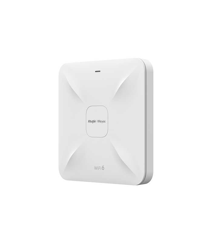 Access Point Wireless AX3200 Dual-Band, Wi-Fi 6, 1x RJ45 2.5G, 1x RJ45 1G, PoE IN, Cloud Management - Ruijie RG-RAP2260(E)