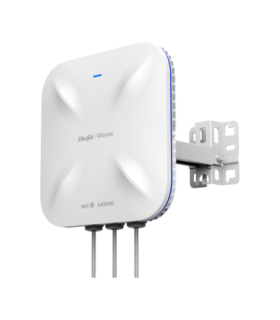 Access Point exterior AX6000 Dual-Band, Wi-Fi 6, 1x GE, 1x SFP, PoE IN, Cloud Management - Ruijie RG-RAP6260(H)