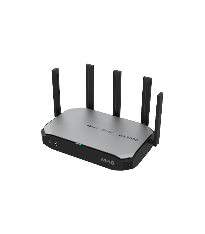 Router WiFi 6 Dual Band, 5 porturi GE, AX3000, Cloud Management - Ruijie RG-EG105GW-X