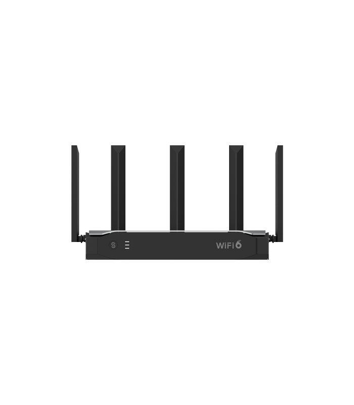 Router WiFi 6 Dual Band, 5 porturi GE, AX3000, Cloud Management - Ruijie RG-EG105GW-X