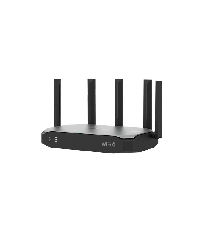 Router WiFi 6 Dual Band, 5 porturi GE, AX3000, Cloud Management - Ruijie RG-EG105GW-X