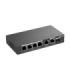 Switch 4 porturi PoE, 2 porturi GE, 1 port SFP, Gigabit, Cloud Management - Ruijie RG-ES206GS-P