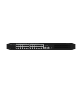 Switch 24 porturi PoE, 2 porturi SFP, Gigabit, Cloud Management - Ruijie RG-ES226GC-P