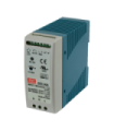 Sursa de alimentare in comutatie, 27.6V / 1.4A + 0.75A, sina DIN, backup - MEAN WELL DRC-60B