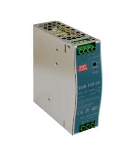 Sursa de alimentare in comutatie, 24V / 5A, sina DIN - MEAN WELL EDR-120-24