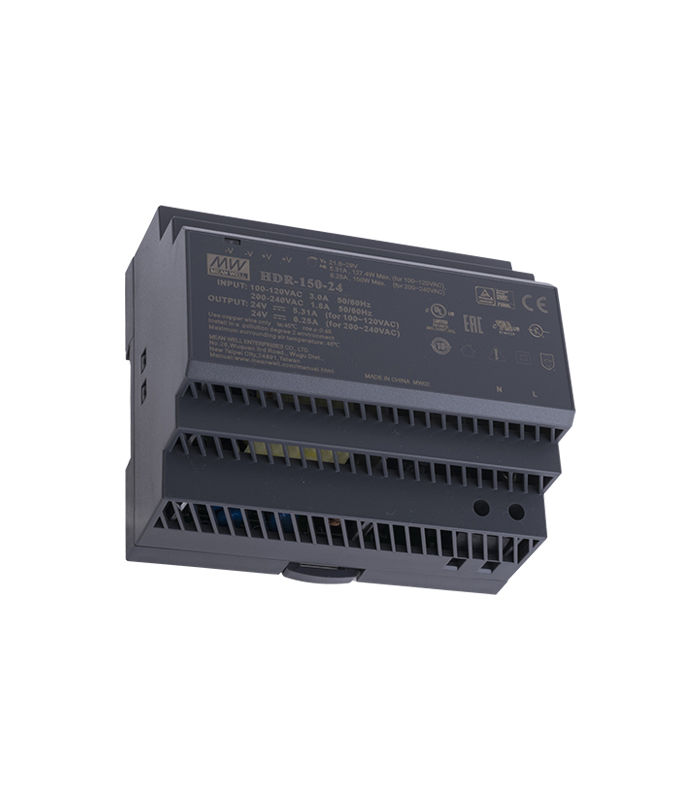 Sursa de alimentare in comutatie, 24V / 6.25A, sina DIN - MEAN WELL HDR-150-24