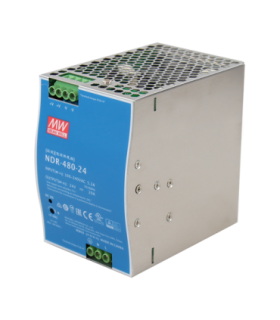 Sursa de alimentare in comutatie, 24V / 20A, sina DIN - MEAN WELL NDR-480-24