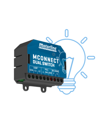 Modul comanda lumini - MOTORLINE MCONNECT-DUAL-SWITCH