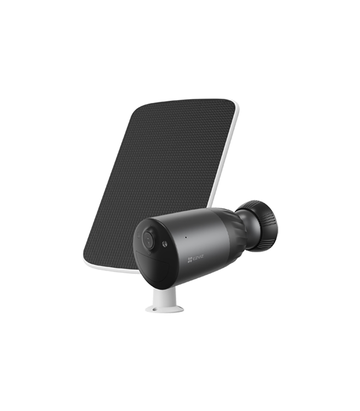 Camera IP 4K, Wi-Fi6, baterie 10.400 mAh, Audio, IR&WL 15m, Color 24/7, Panou Solar - EZVIZ CS-BC1C-4K(SP-kit)