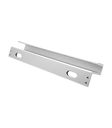 Suport aluminiu UZL pt. montaj electromagnet tip CSE-280P pe usi sticla fara rama CSE-280P-UZL