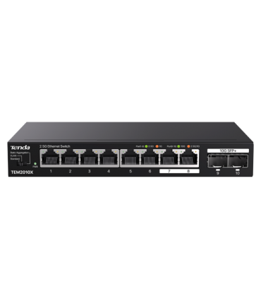 Switch 8 x RJ45 2.5G, 2 x SFP+ 10G - TENDA TND-TEM2010X