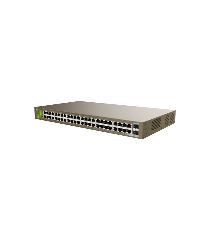 Switch 48 x RJ45 Gigabit, 2 x SFP Gigabit Uplink, 1U - TENDA TND-TEG1050F