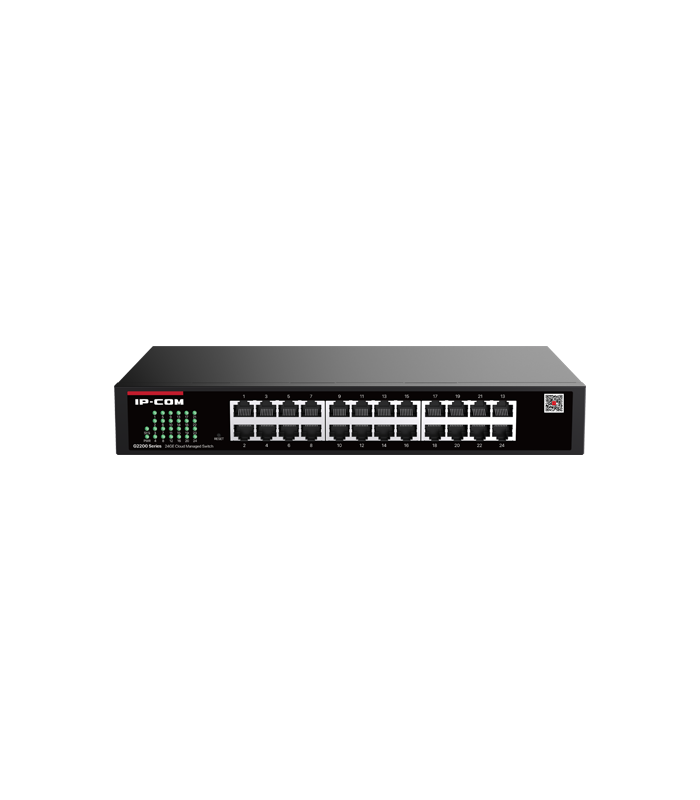 Switch 24 x RJ45 Gigabit, Cloud Management - IP-COM	 G2224D