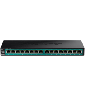 Switch 16 porturi Gigabit PoE/PoE+ 120W - TRENDnet TPE-TG161H