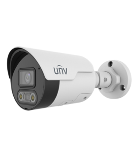 Camera IP ColorHunter Dual-Light, 4MP, lentila 2.8mm, IR 30m, WL 30m, Audio bidirectional - UNV IPC2124LE-ADF28KMC-DL