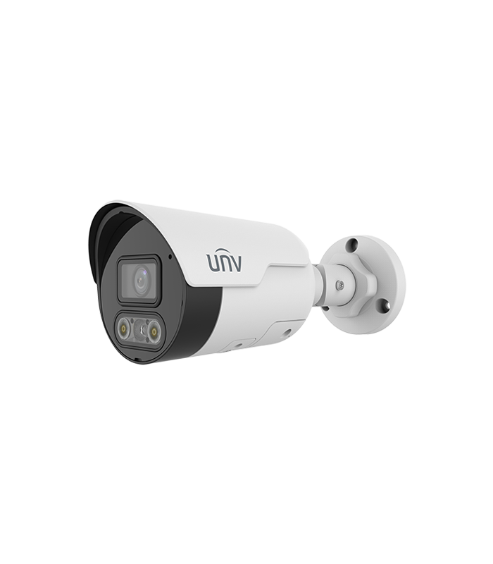 Camera IP ColorHunter Dual-Light, 4MP, lentila 2.8mm, IR 30m, WL 30m, Audio bidirectional - UNV IPC2124LE-ADF28KMC-DL