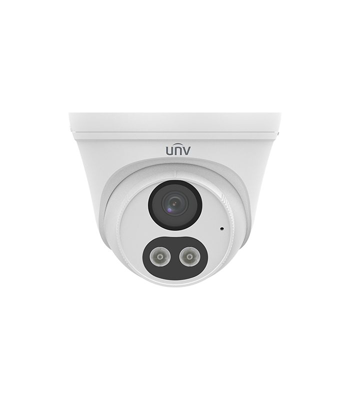 Camera IP ColorHunter Dual-Light 4MP, lentila 2.8mm, IR 30m, WL 30m, Microfon incorporat, SDCard - UNV IPC3614LB-AF28K-DL