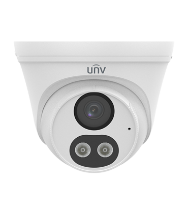 Camera IP ColorHunter Dual-Light 4MP, lentila 2.8mm, IR 30m, WL 30m, Microfon incorporat, SDCard - UNV IPC3614LB-AF28K-DL