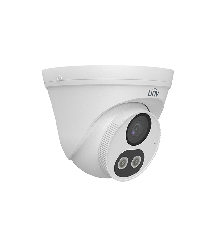 Camera IP ColorHunter Dual-Light 4MP, lentila 2.8mm, IR 30m, WL 30m, Microfon incorporat, SDCard - UNV IPC3614LB-AF28K-DL