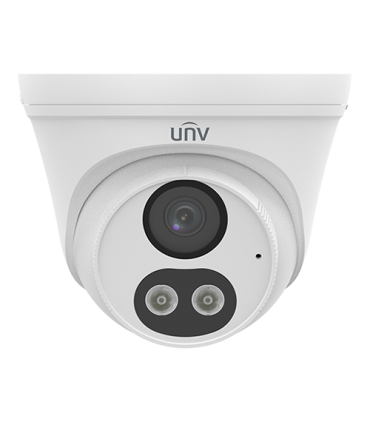 Camera AnalogHD Dual Light, 2MP, lentila 2.8mm, IR/ WL 40m,  Microfon integrat - UNV UAC-T142-AF28LM-DL