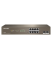Switch 8 x RJ45 Gigabit, 2 x SFP Gigabit Uplink, Cloud Management - IP-COM G3310F