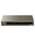 Switch 8 porturi Gigabit PoE, 1 x RJ45 Gigabit Uplink - IP-COM G1109P-8-102W